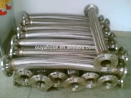 OUYA Professional manufacturer for corrugated SS flexible metal hose