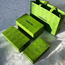 Customized Kraft Paper Bag with Strong Handles