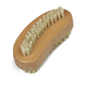 Professional Moon-Shaped Nail Brush with Soft Bristles: Perfect Tool for Toe and Nail Exfoliation and Care