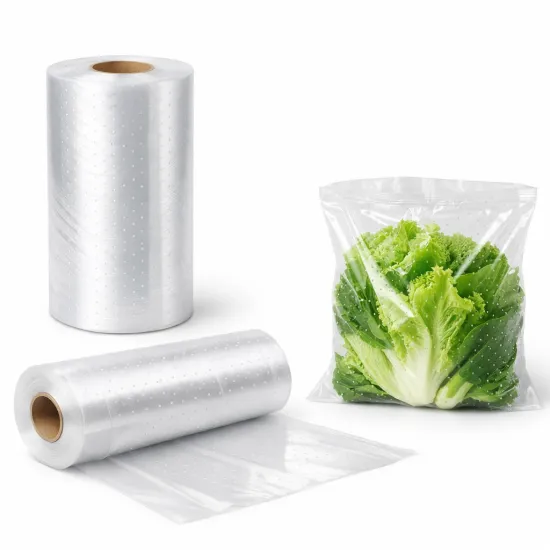 Micro Perforated Produce Bags on Roll
