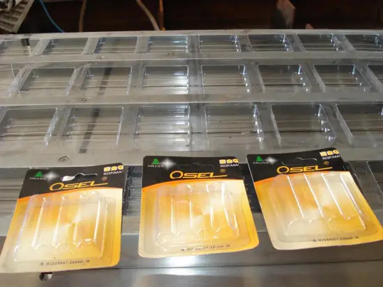 Battery Blister Packing machine