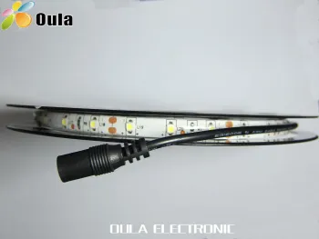 12v Dc Outside Led Christmas Tree Lights White Color With 3528 Smd, 60 Led Per Meter