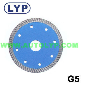 US125TB HOT-PRESSED THIN TURBO SAW BLADE