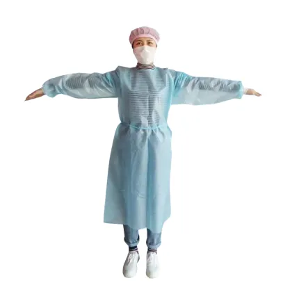 one-piece disposable medical isolation gown suit onesie