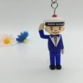 Silicone phim hoạt hình 3D Keychains