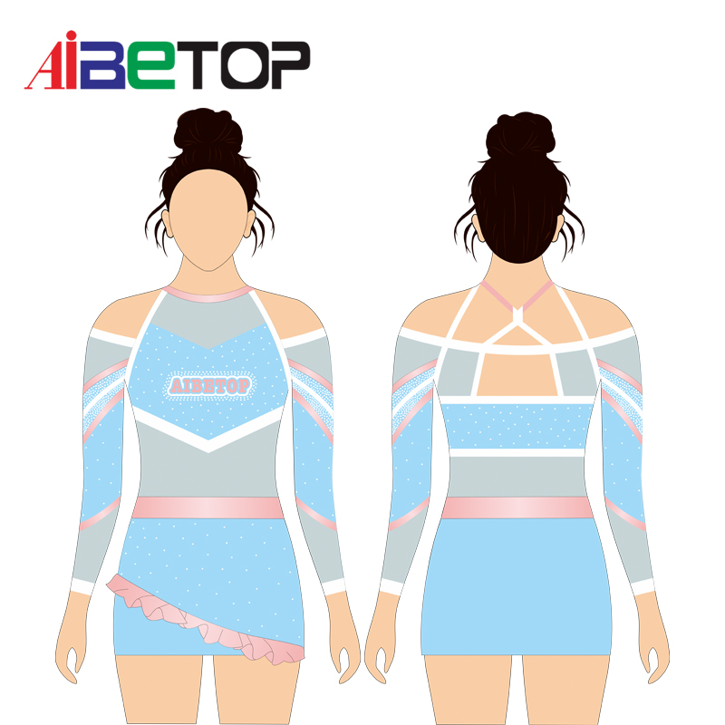 Blue Cheerleading Uniform2