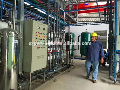 EXPERTAQUA UF Ultrafiltration RO Machine for plating industrial process water