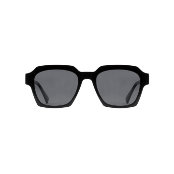 Modedesigner Square UV400 Acetat polarisierte Sonnenbrille