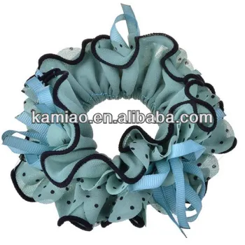 2014 girls polka dot goody ponytail holder hair bands accessories