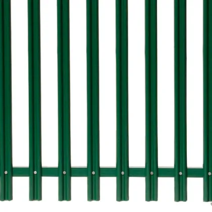 Anti-theft galvanized steel palisade fence