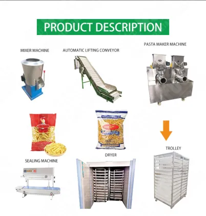 China CE Manufacturer Macaroni / Pasta / Spaghetti Machine / Spaghetti Pasta Production Line