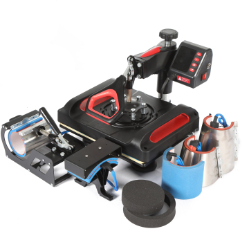 12x15 inch 5-in-1 Heat Press Machine voor vinyloverdracht, sublimatie en t-shirt afdrukken