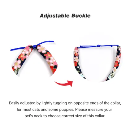 Adjustable Cute Bell Small Pet Cat Kitten Collar