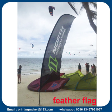 15ft Advertising Flying Beach Banner with Digital Printing