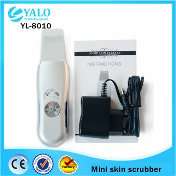 KD-8010 New Design Mini portable Non-rechareable skin scrubber