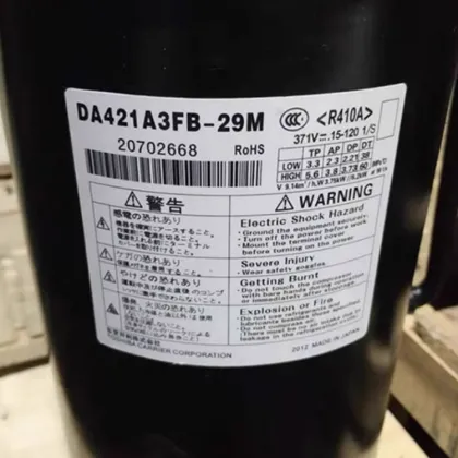 TOSHIBA DA421A3FB Inverter Refrigerating Compressor for Air Conditioning