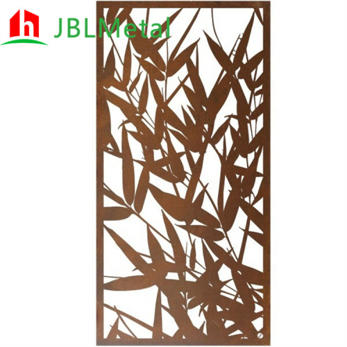 No Maintenance Corten Steel Garden Screen