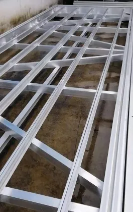 Aluminium profiile for Yacht marina