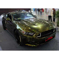 0.15mm Thick Gloss Chameleon Olive Green Vinyl Wrap