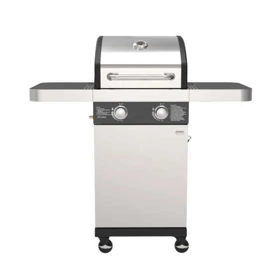 Gas Grill with Double Burners for Restaurant Kitchen