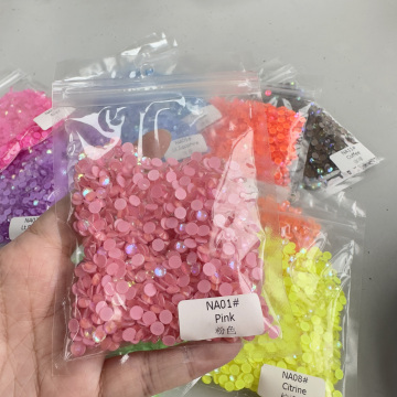 UV Glow Glass Rhinestones: 100Kinds of Colors from WHATSTONE Neon ABColor SS6-SS30