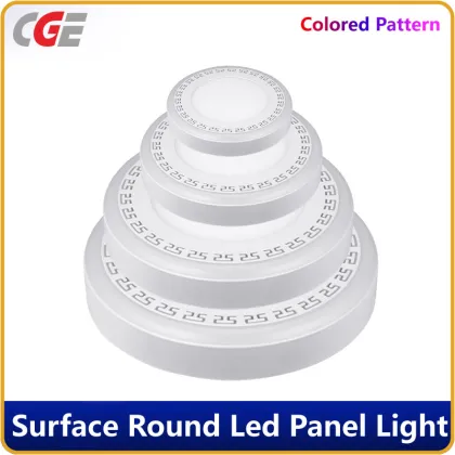 Double Color Round LED Down Lights LED Panel Lighting LED Panel Lamp LED Panel Light