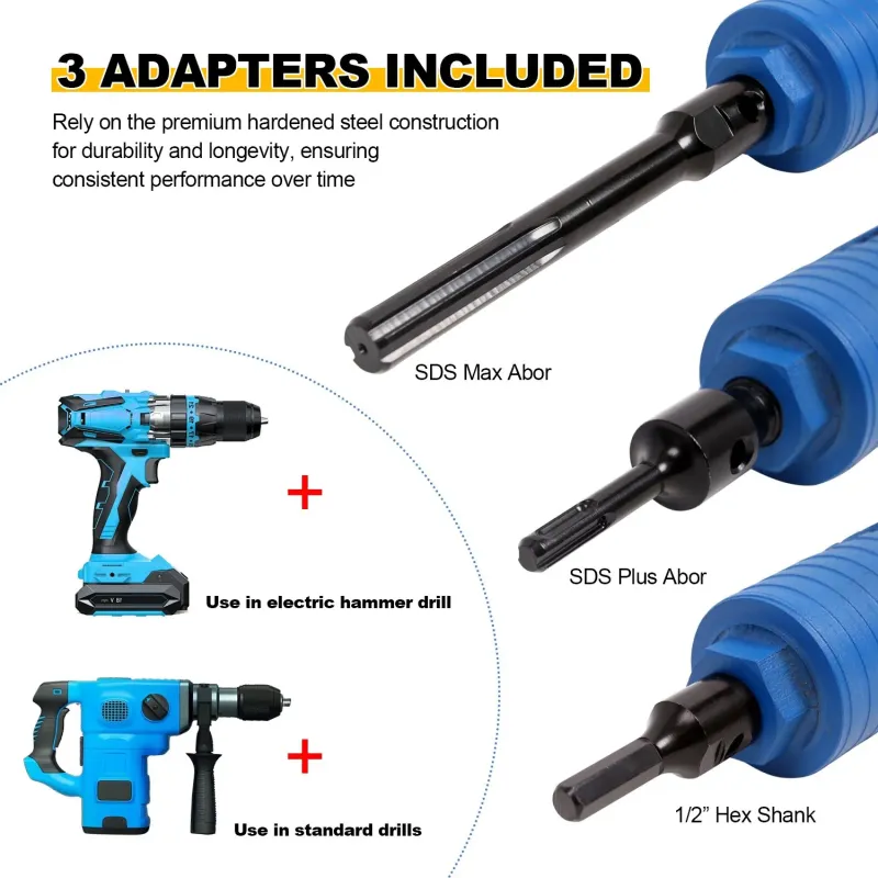 SDS Pilot Diamond Hole Saw Drilling Bits