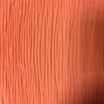 Solid Color Pure Polyester Crinkle Chiffon Fabric