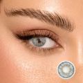 Color dilating effect of fresh 0degree contact lenses