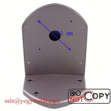 Sheet Metal Fabrication Flat Iron Metal Bracket Parts