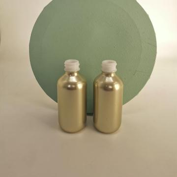 Gold boston round bottles