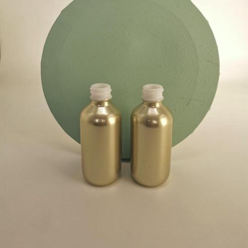 Glass Boston Round Bottles With Cap Gold boston round bottles Supplier