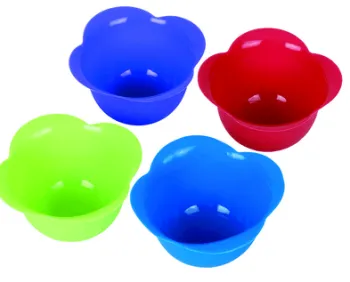 Cute 100% BPA Free Silicone Egg Poacher Cups
