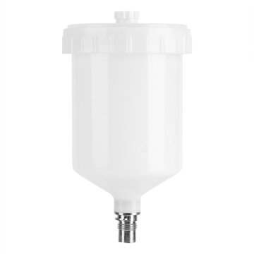 600ml Male Thread HVLP Plastic Spray Gun Cup