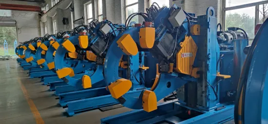 Industrial automatic baling machine