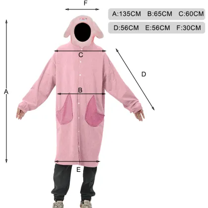 Cozy Soft Hooded Flannel Pajamas for Adults