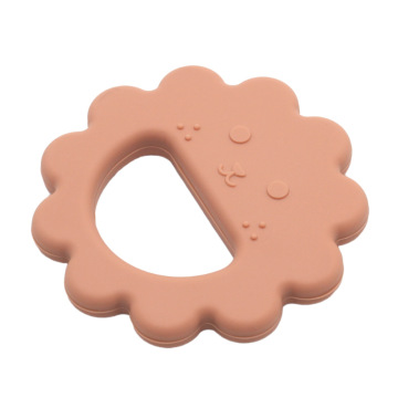 Lion Shaped Silicone Teething Ring Teether for Babies