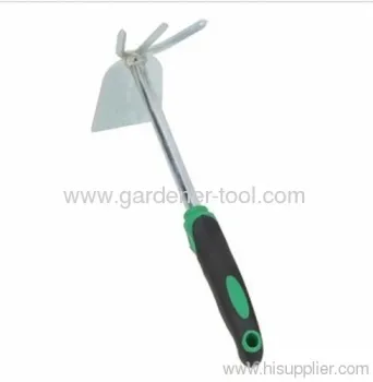 A3 Garden Hand Hoe With 3-teeth Rake For Garden Work 