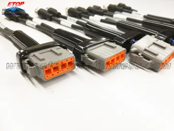 Custom Deutsch connectors assemblying