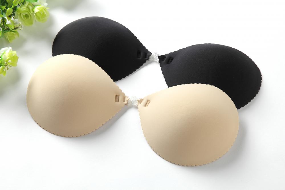 Front Button Closure Bra Push Up silicone bra