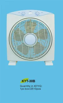 good selling 12" box fan KYT-30B