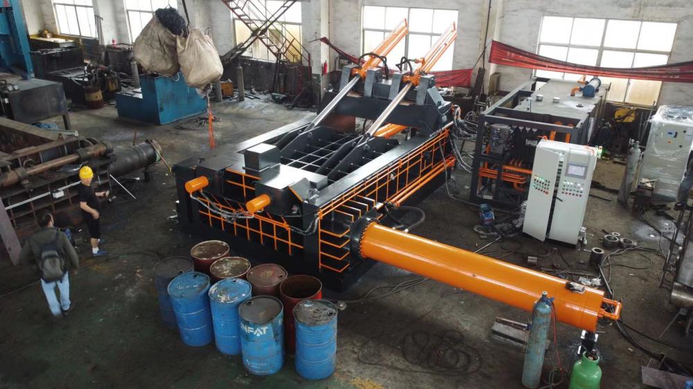 Hydraulic Automatic Scrap Metal Steel Iron Baling Machine