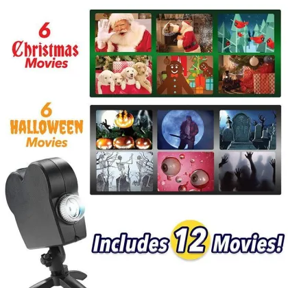 Projection Light Mini Window Display Voice Movies Projector