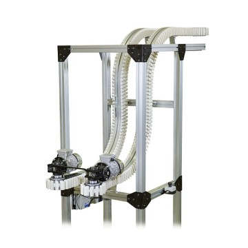 High Quality Glass Bottle Flexible Gripper Top Conveyor for Beverages Industry