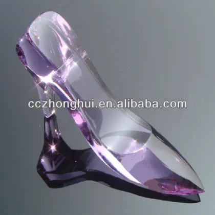 2016 luxuriant in design purple noble crystal shoes