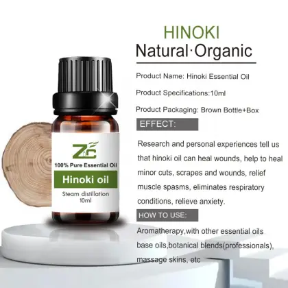 Natural  Hinoki Essential Oil for Perfumed