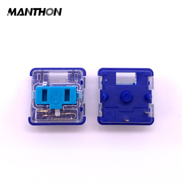 kailh choc lowprofile25gブルーバックライトのメカニカルキーボードスイッチ