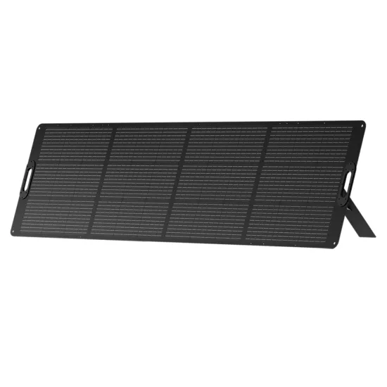Portable Solar Power Station with LiFePO4 Battery and Foldable 400W Monocrystalline Solar Panel for Outdoor Camping