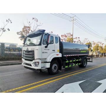 Howo stainless steel gallon water tank truck