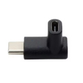 USB C Masculino a Femenino Adaptador en ángulo
